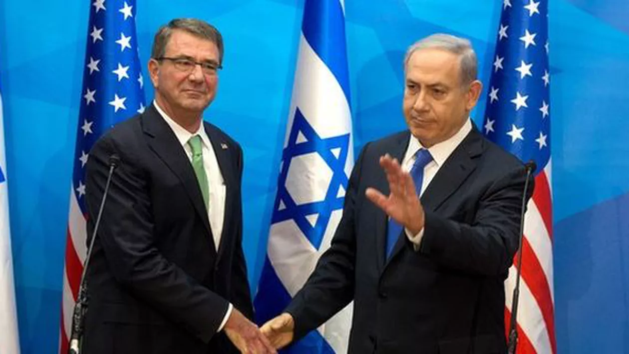 Israel: Șeful Pentagonului Ashton Carter s-a întâlnit cu premierul Benjamin Netanyahu, încercând să tempereze îngrijorările israeliene de după încheierea acordului în dosarul nuclear iranian