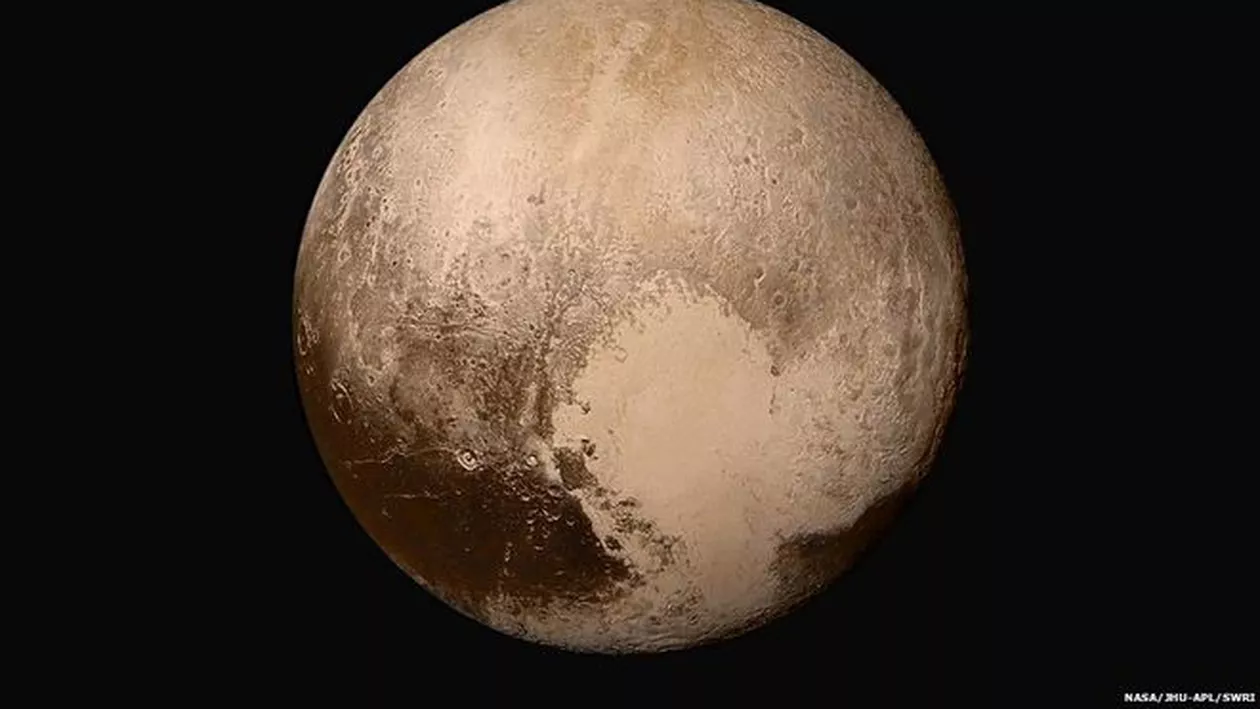 Sonda New Horizons a decoperit ghețari de azot ce plutesc pe suprafața Pluto