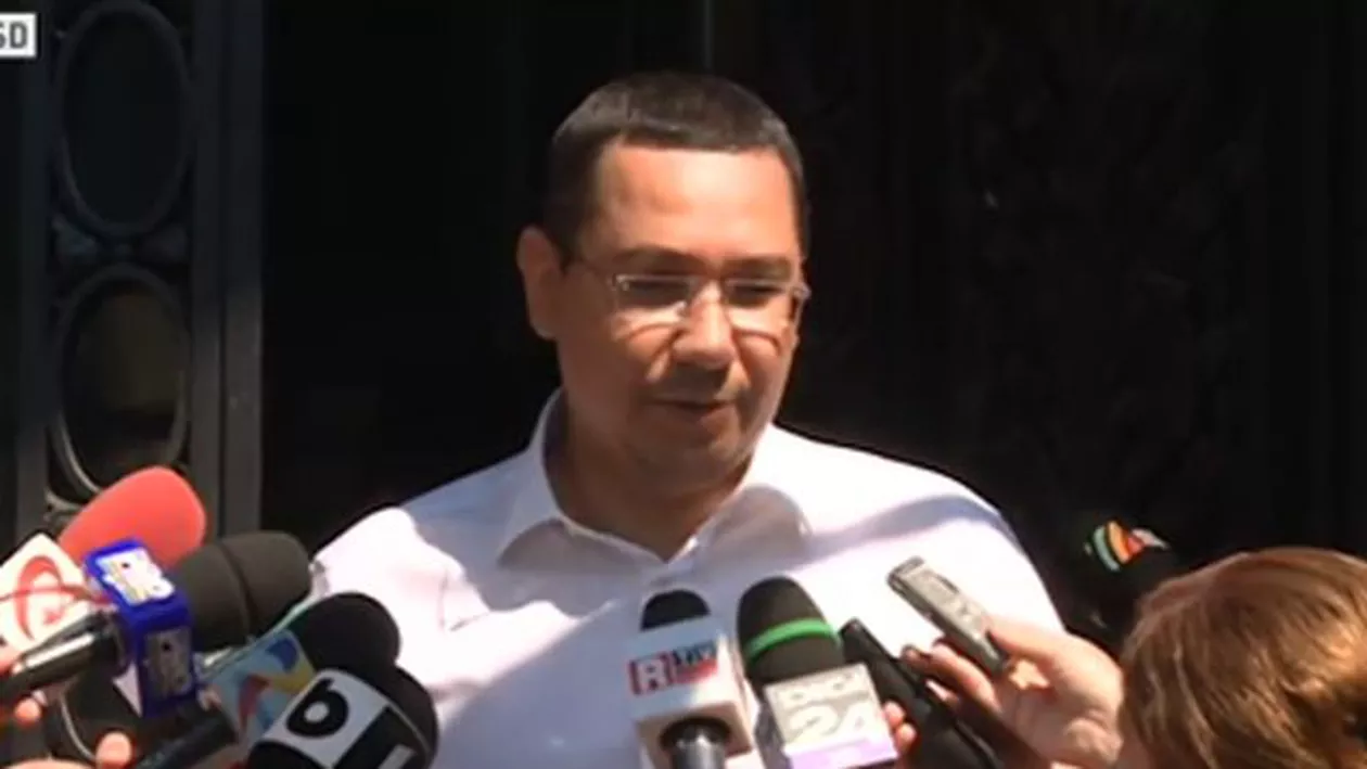 Victor Ponta: Când mă sună preşedintele României, Dan Mihalache, nu răspund. Când mă sună președintele pe hârtie, Klaus Iohannis, răspund (VIDEO)