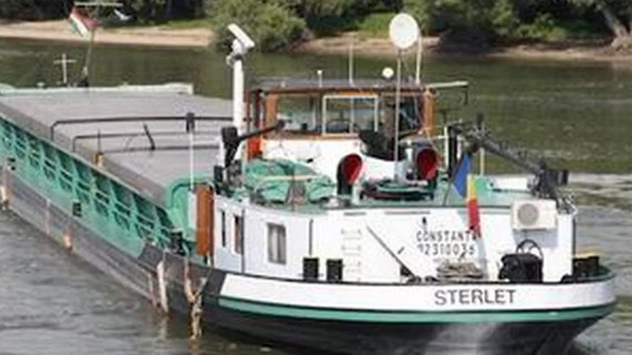 Din cauza secetei, 60 de nave au fost blocate pe Dunăre