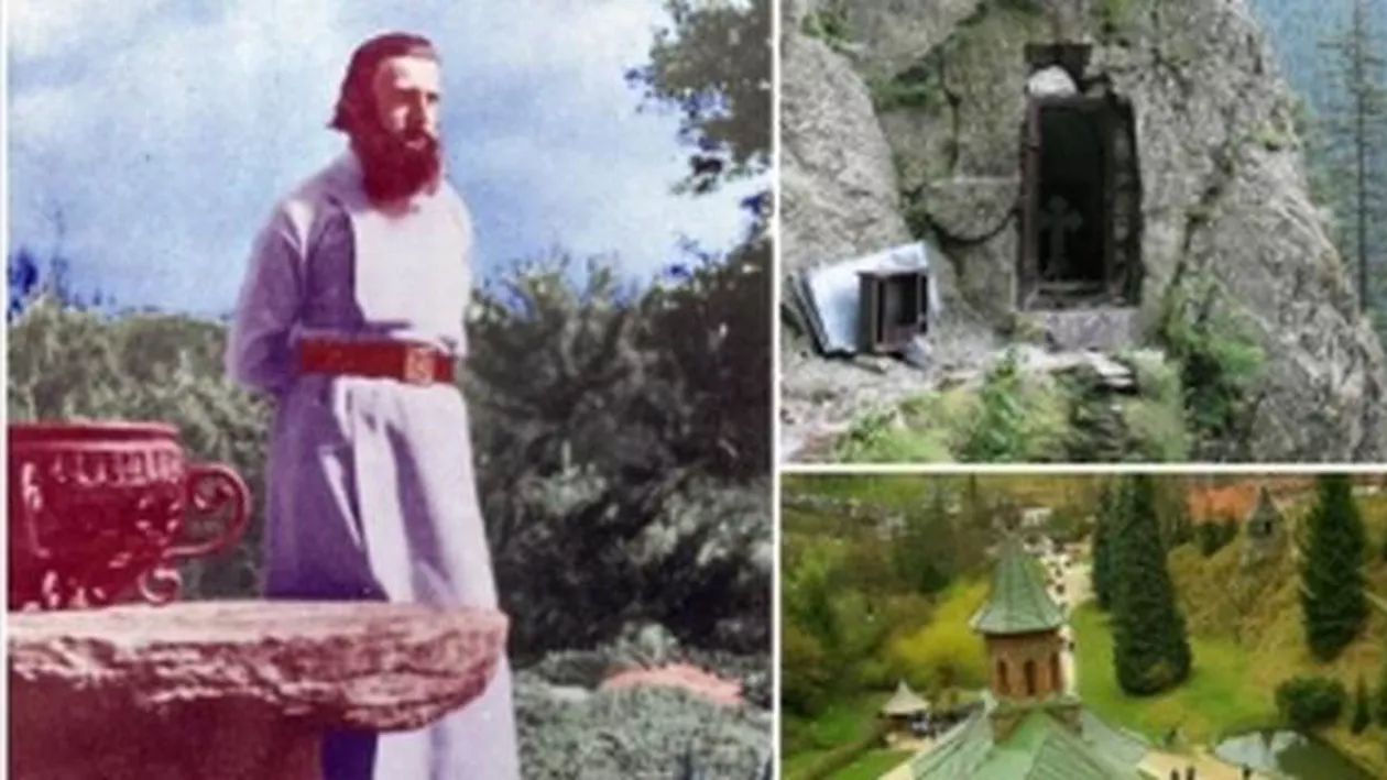 Hoții au ajuns și la mormântul lui Arsenie Boca: Doi bărbați, filmați în timp ce furau banii lăsați de credincioși la Prislop (VIDEO)