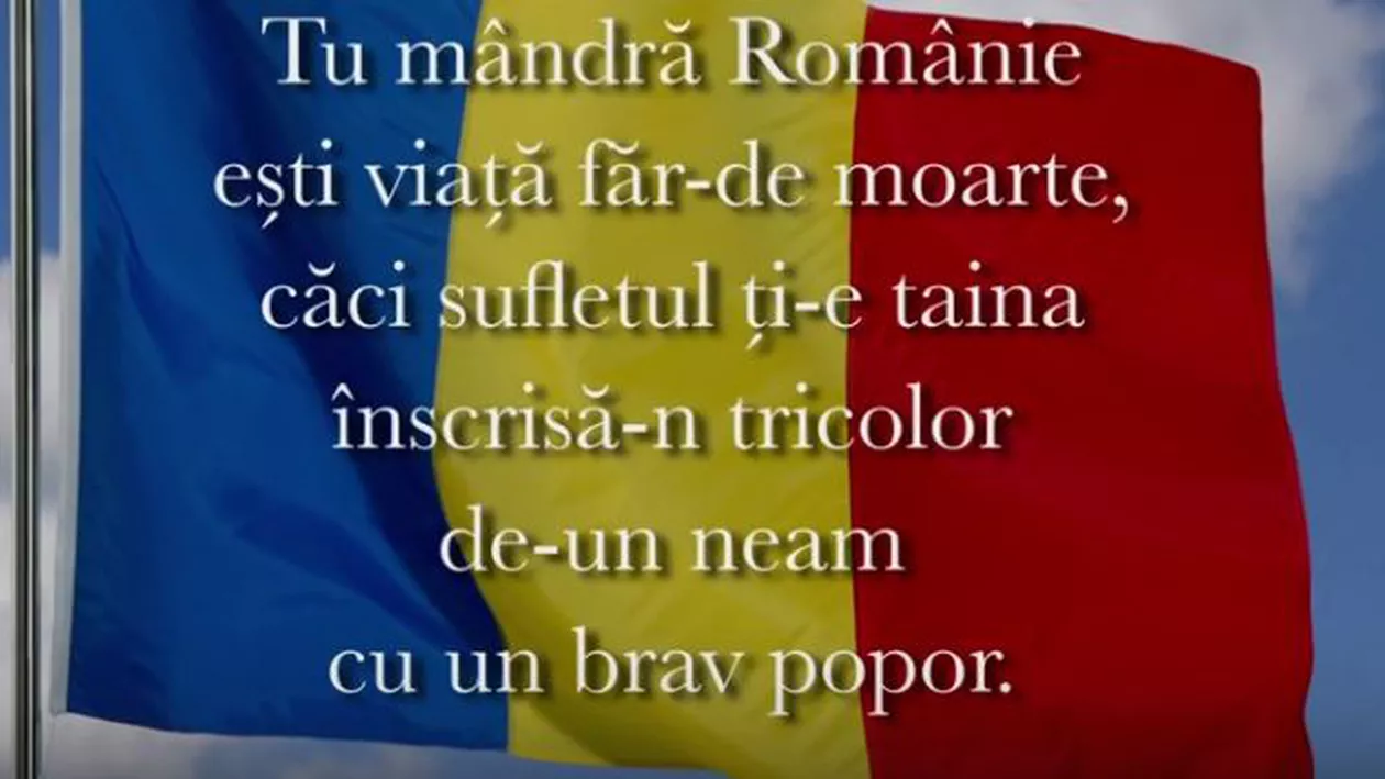 Nou imn al României, propus de un academician: Două strofe, dedicate românilor din diaspora (VIDEO)