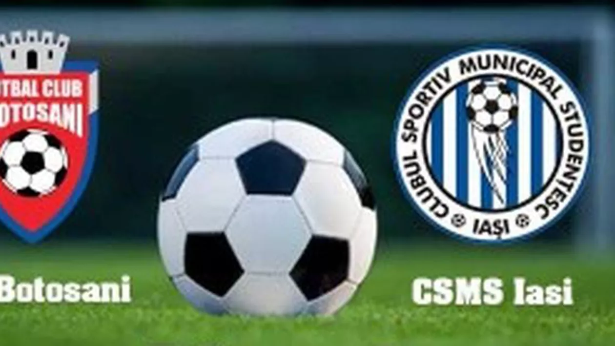 Liga I: FC Botoşani - CSMS Iaşi 1-0