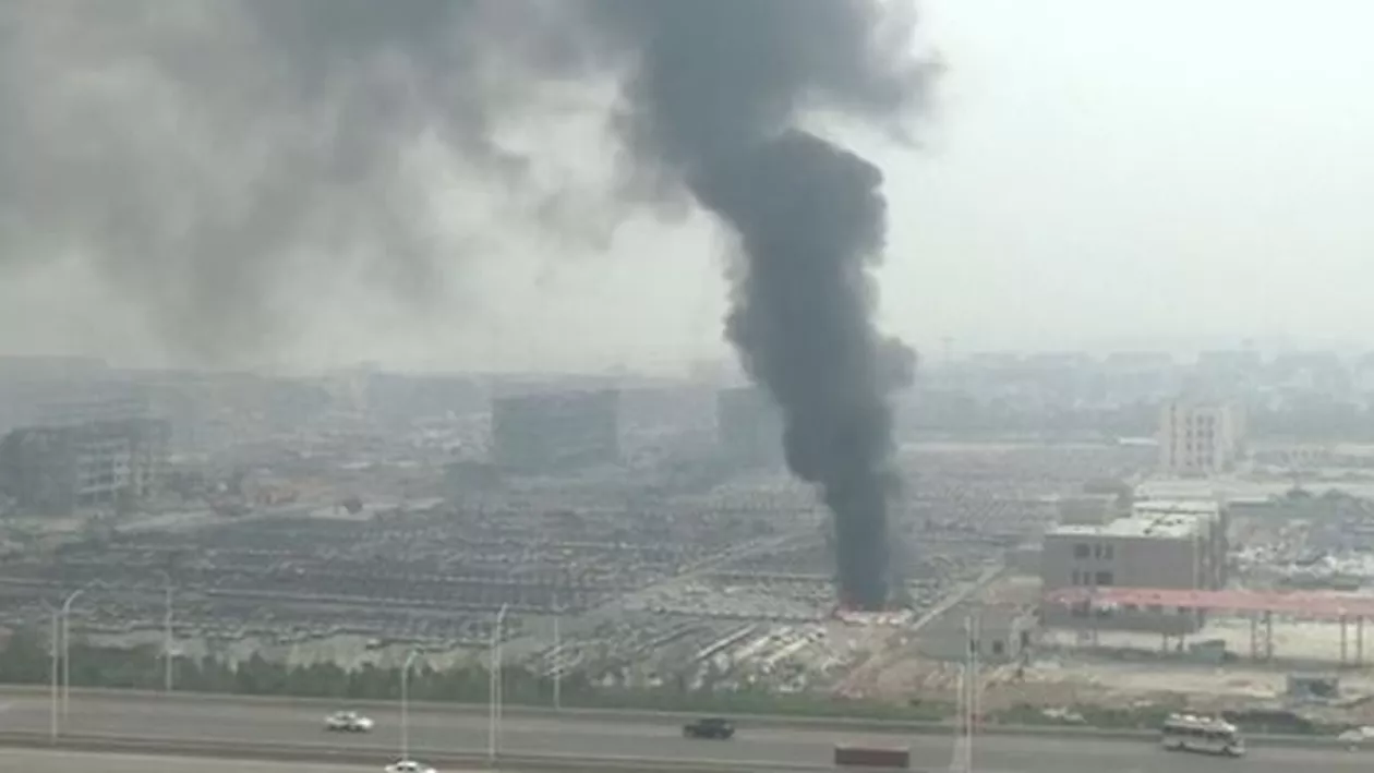 Noi explozii la Tianjin, China: Nu există risc de poluare a aerului (VIDEO)
