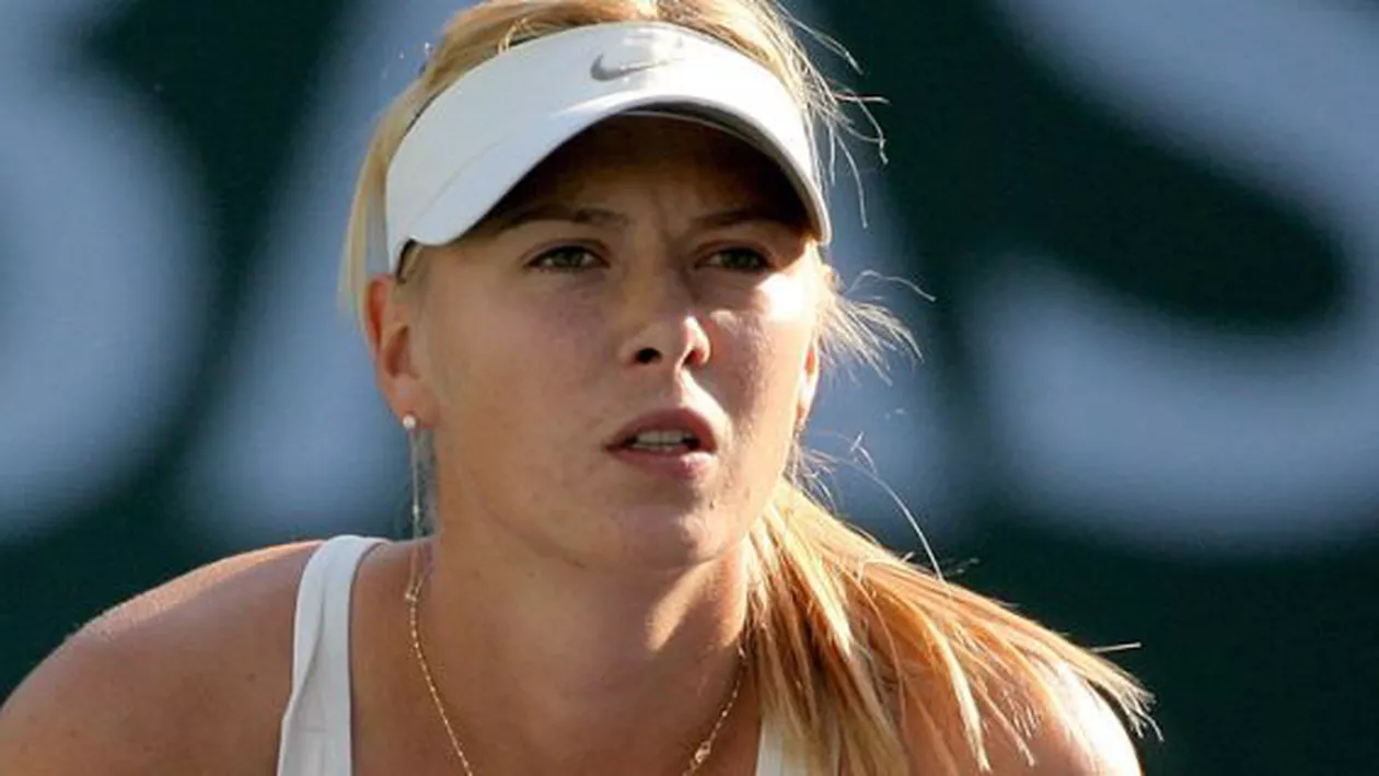 Maria Şarapova s-a retras de la turneul de la Cincinnati