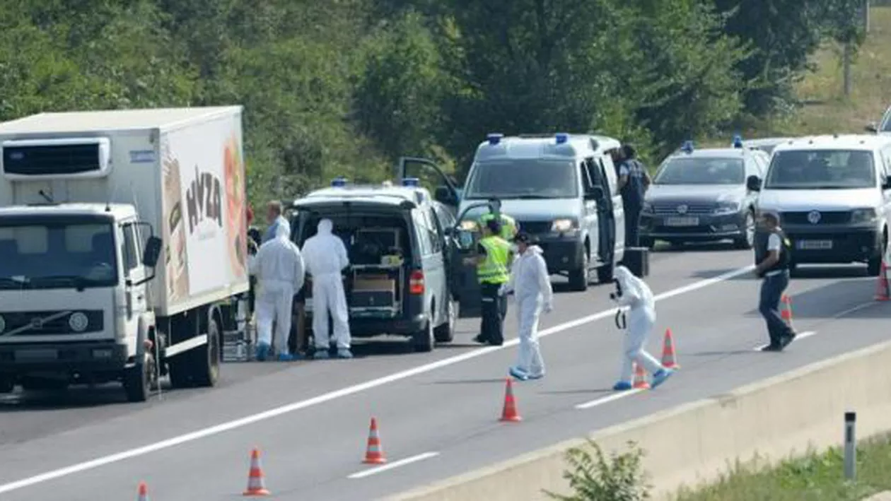 Slovacia: Camion abandonat cu 20 de refugiați, descoperit în apropierea frontierei cu Ungaria