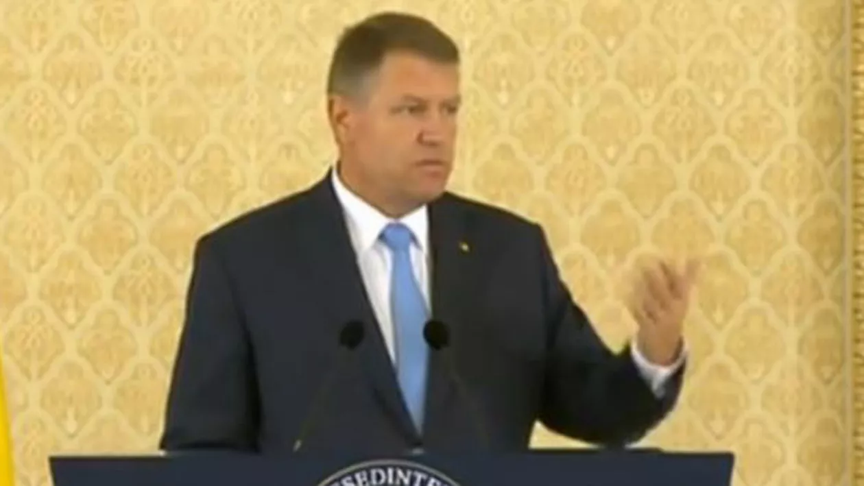 Iohannis: Nu mi-am schimbat părerea în ceea ce privește demisia lui Victor Ponta și mă aștept să se întâmple la un moment dat. Colaborarea este variabilă (VIDEO)