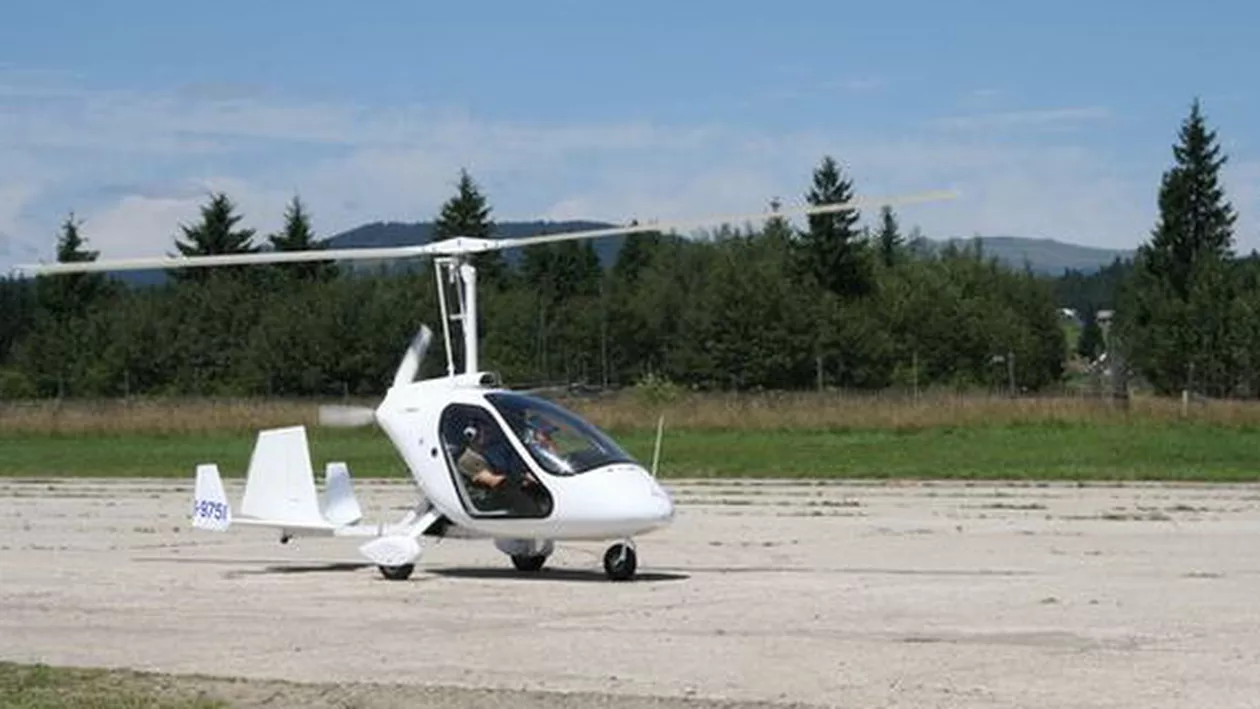 Un girocopter s-a prăbușit în zona Odorheiu Secuiesc: Pilotul, în vârstă de 39 de ani, a murit (VIDEO)