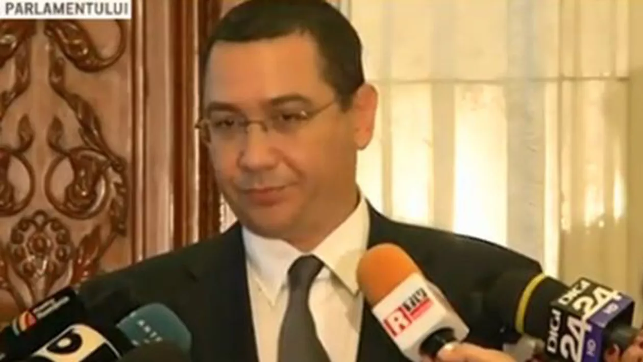 Victor Ponta, despre moțiunea de cenzură: Cel de la PNL să mai lase scandalul (VIDEO)
