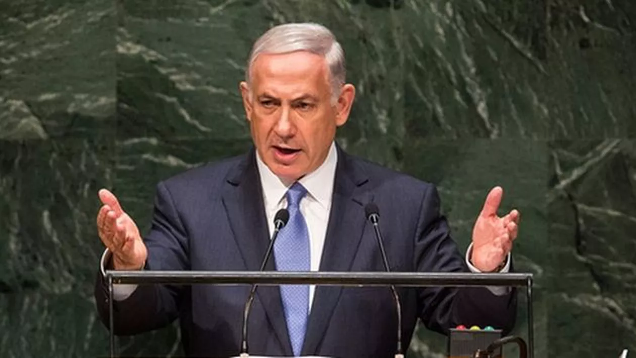 Un moment de tăcere de 45 de secunde, punctul culminant al discursului premierului israelian, Benjamin Netanyahu, de la tribuna ONU (VIDEO)