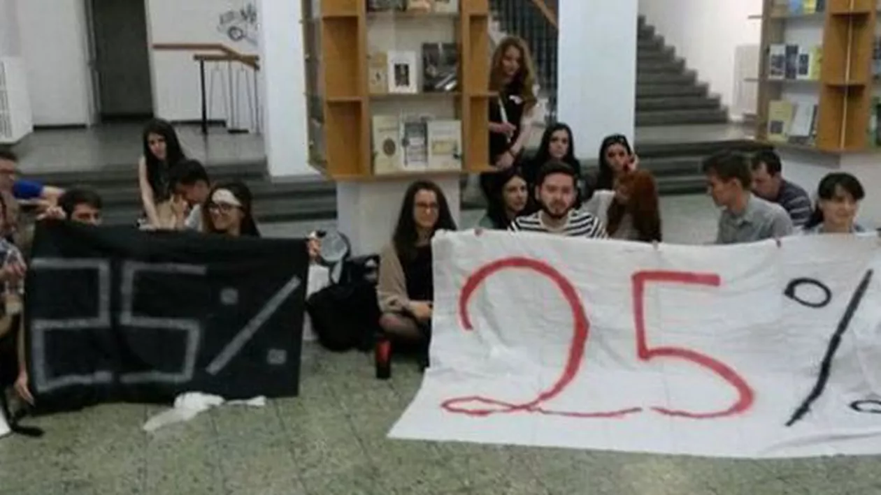 Uniunea Națională a Studenților din România solicită Guvernului investiții mai mari în învățământ și creșterea burselor sociale cu 25%