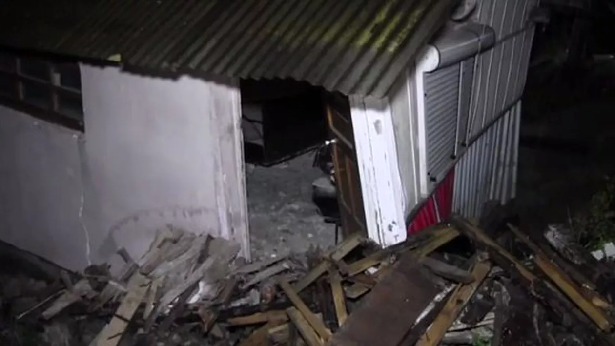 Sfârșit tragic pentru un bărbat din Cluj: Acesta a fost strivit de cabana la care lucra (VIDEO)