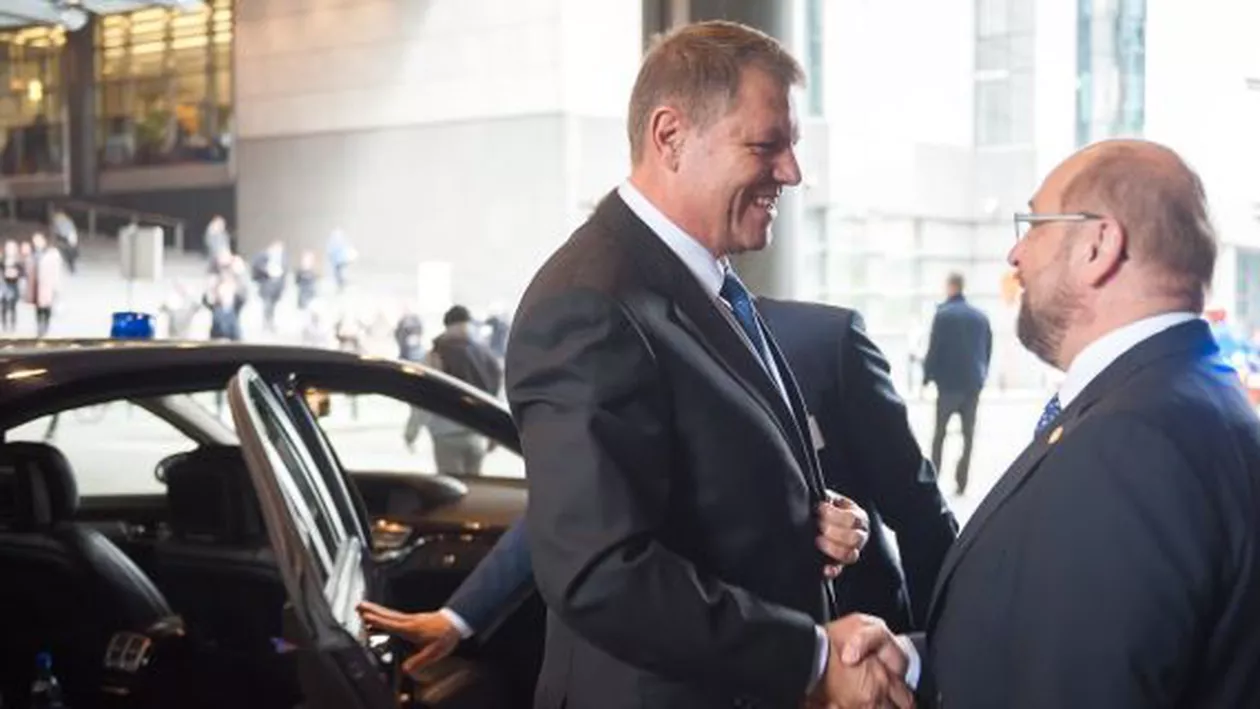 Martin Schulz, despre întâlnirea cu Klaus Iohannis: Am avut privilegiul de a discuta în sfârșit cu președintele unui stat, o oră întreagă, în limba germană