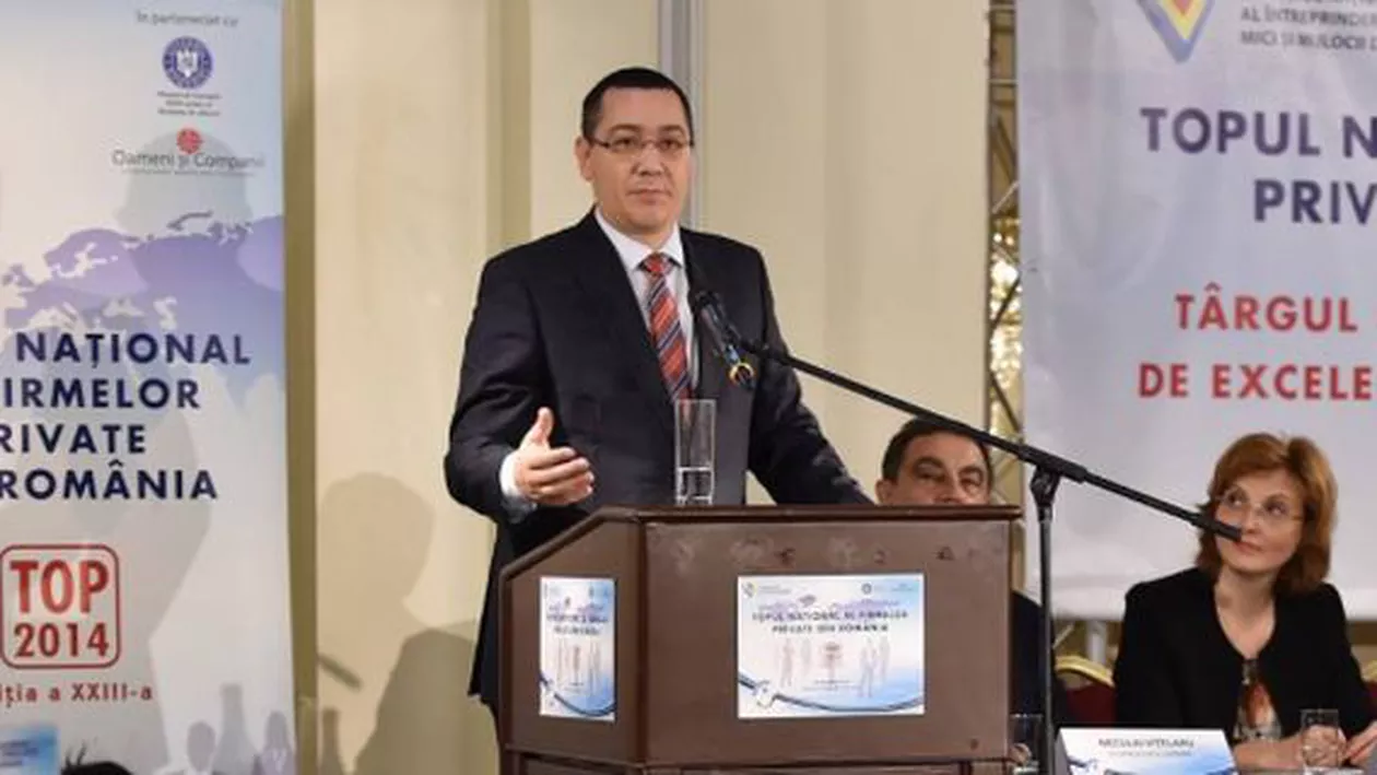Victor Ponta: Taxe mai mici, legislație clară și control puternic, combinația ideală pentru o economie funcțională