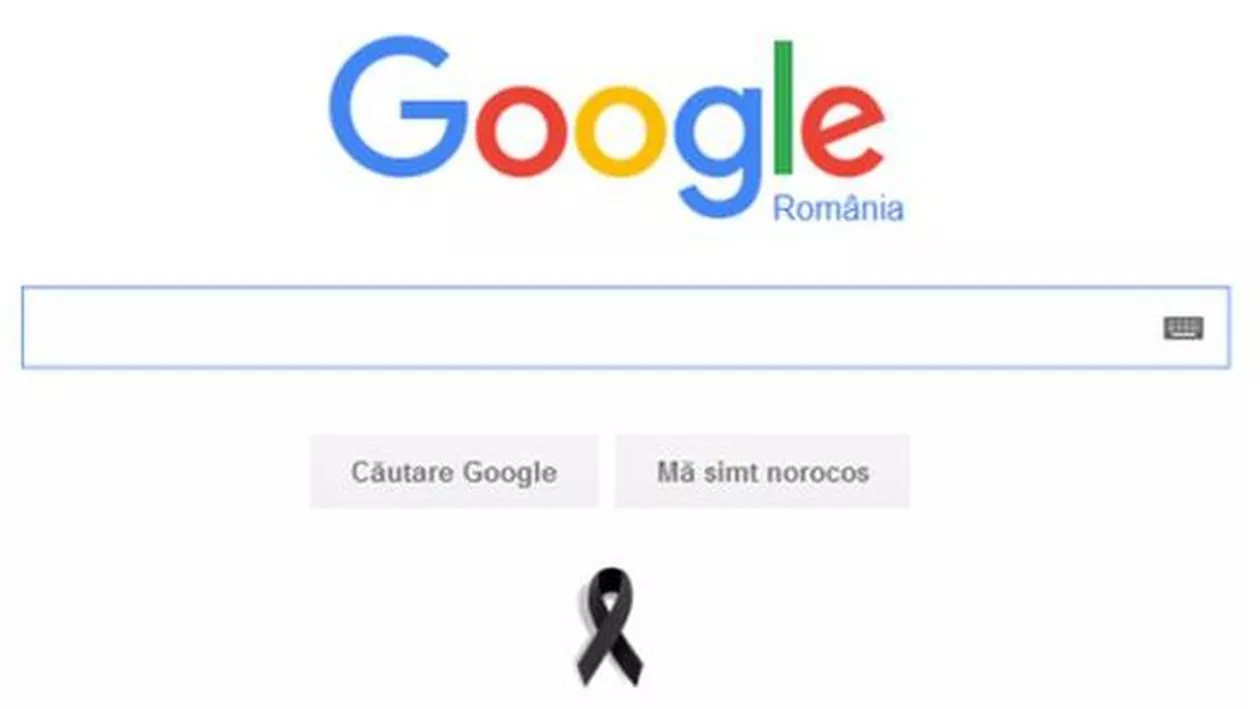 Google România comemorează printr-o fundă de doliu victimele din clubul Colectiv