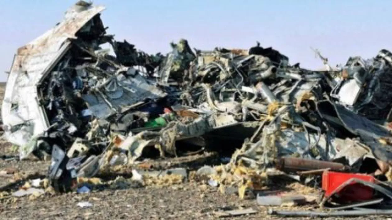 Avionul rus prăbușit în Egipt: Un satelit a detectat o explozie la bordul aeronavei (VIDEO)