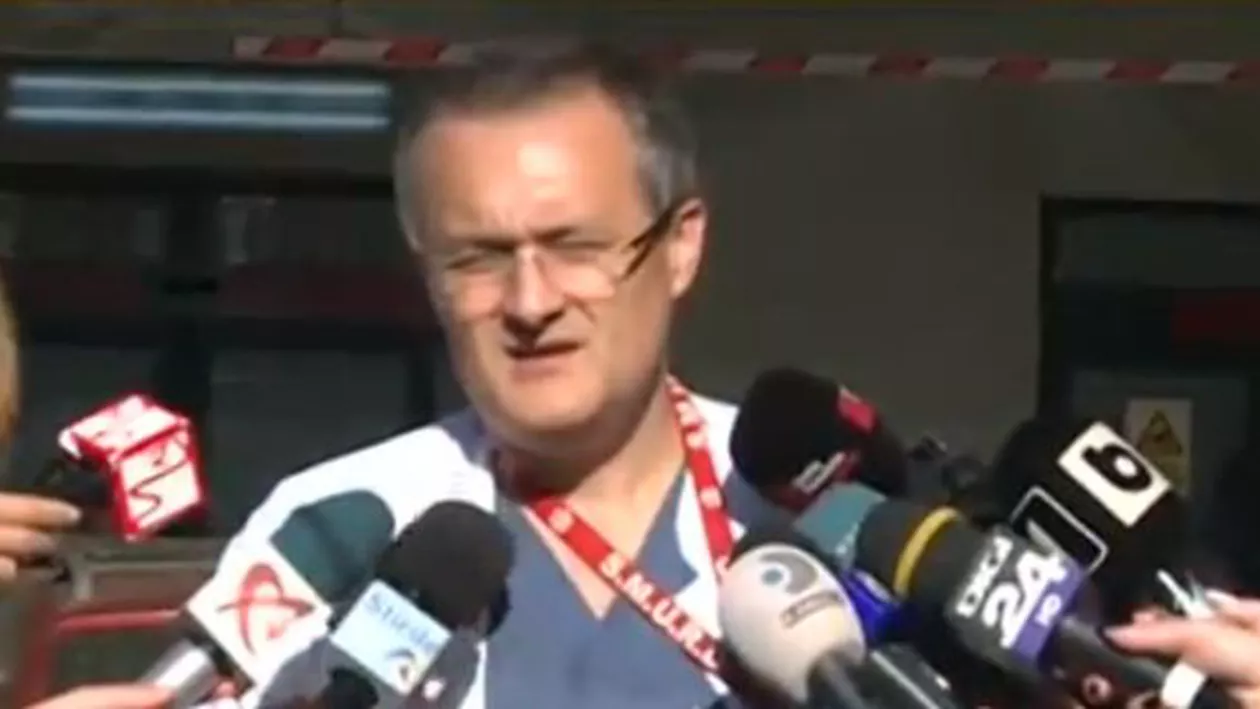 Medicul Bogdan Oprița: La Spitalul Floreasca mai sunt trei răniți în incendiul din Colectiv, toți la terapie intensivă. În momentul de față nu se pune problema de transport în străinătate (VIDEO)