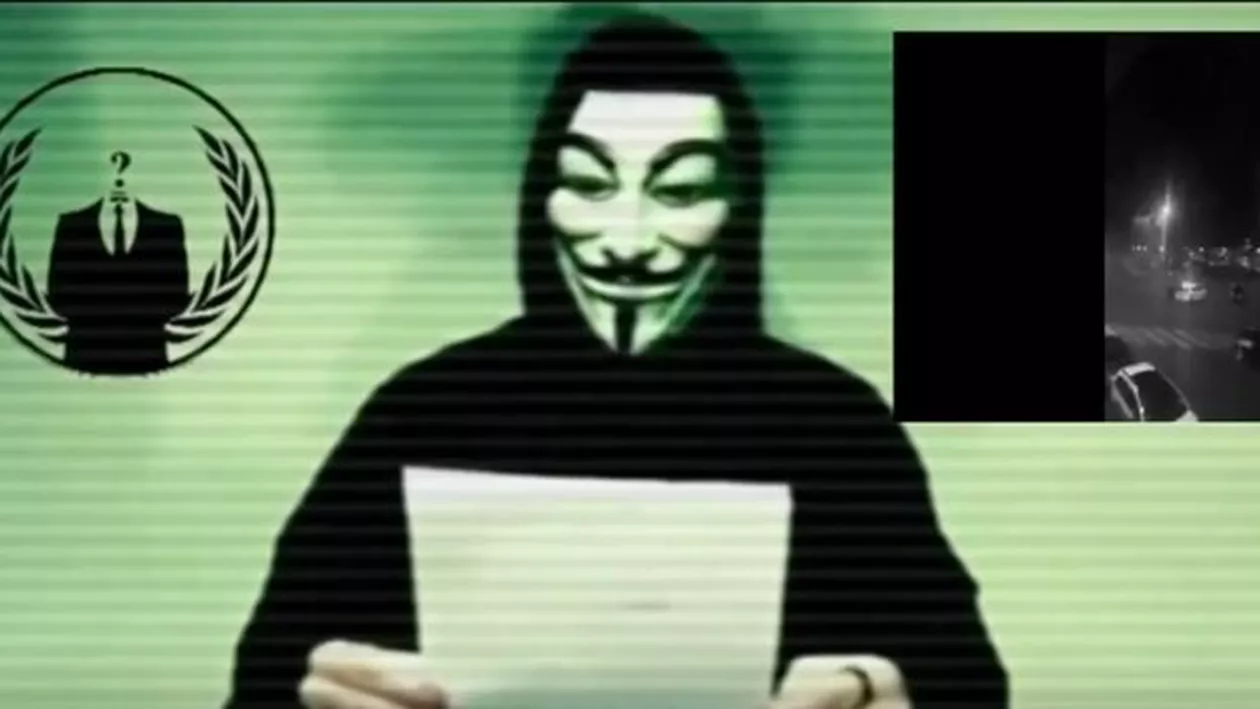 "Războiul a fost anunţat". Hackerii Anonymous îi amenință pe teroriștii Statului Islamic cu atacuri cibernetice masive