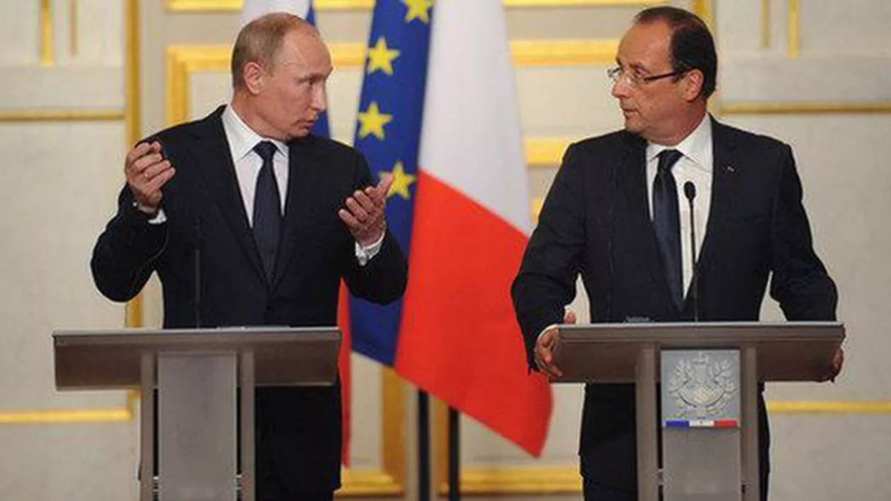 Putin și Hollande au discutat despre “o coordonare mai strânsă” între serviciile secrete în privința Siriei
