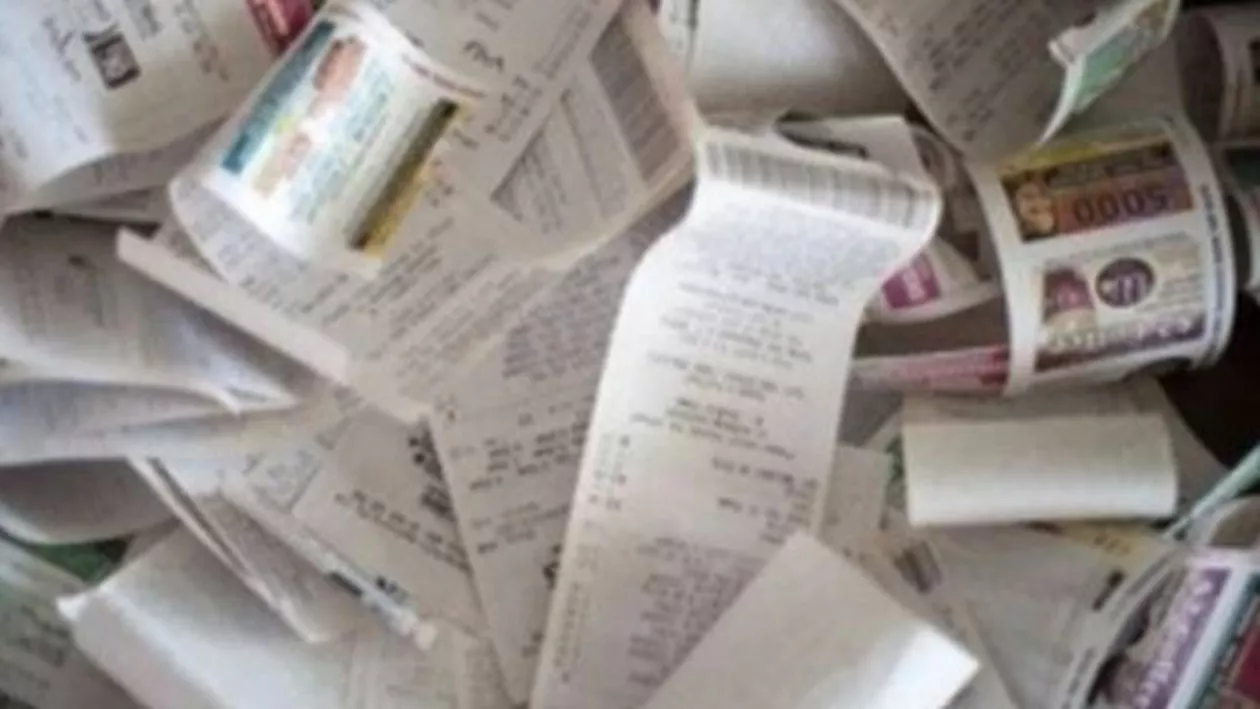 Loteria bonurilor fiscale: Câștigătoare sunt bonurile cu o valoare de 772 de lei emise pe 11 octombrie
