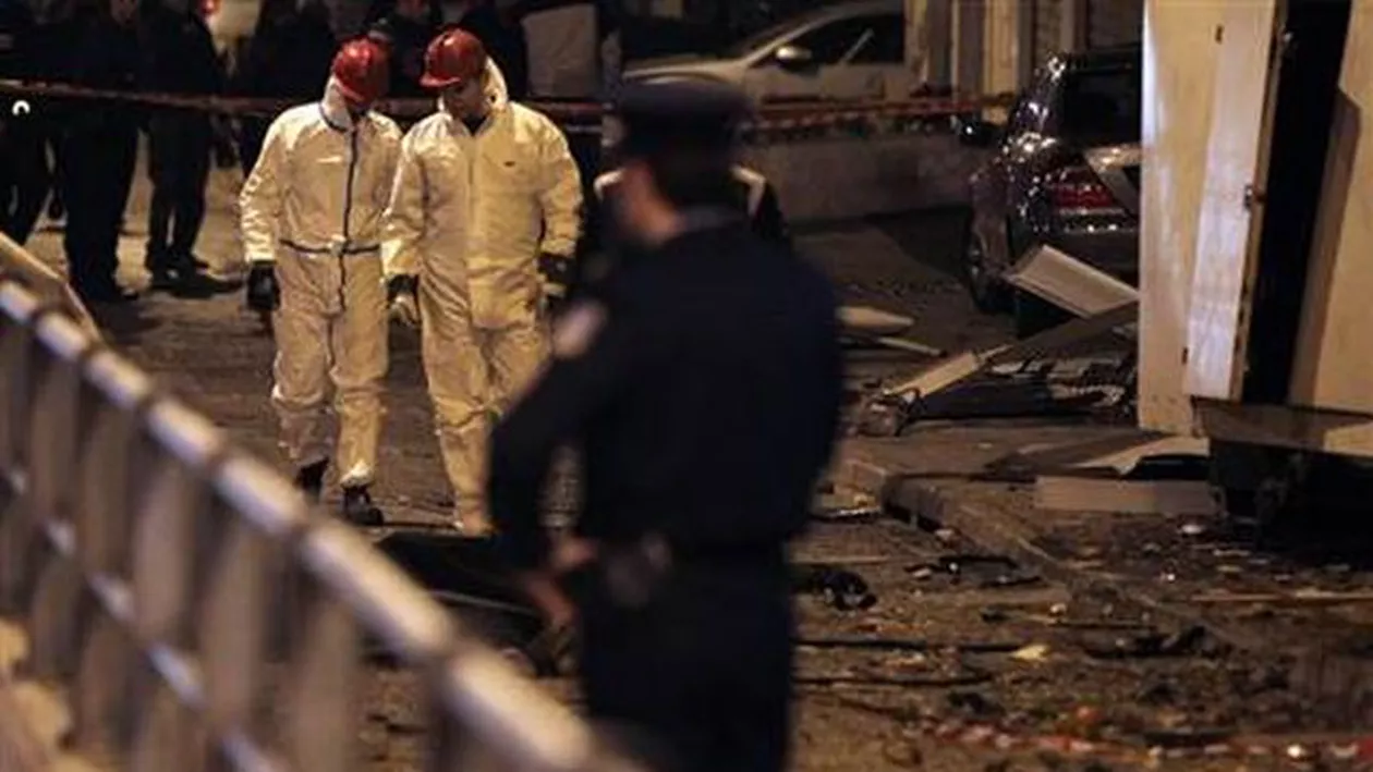 O bombă a explodat în fața birourilor Federației Elene de Afaceri din Atena. Nu s-au înregistrat victime