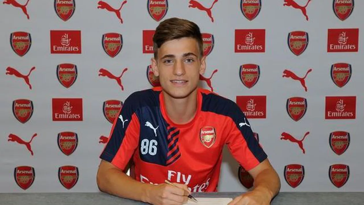 Vlad Dragomir, fotbalistul român care i-a uimit pe englezii de la Arsenal