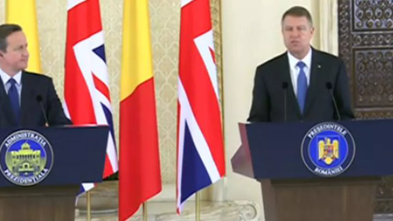 Klaus Iohannis: Ne-am propus aprofundarea parteneriatului cu Marea Britanie. În opinia noastră, locul Marii Britanii este clar în familia europeană (VIDEO)