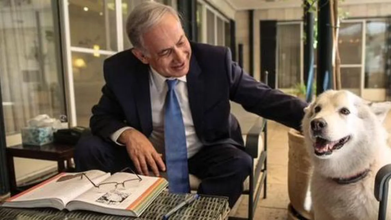 Cățeaua premierului israelian a mușcat doi invitați în timpul unei ceremonii