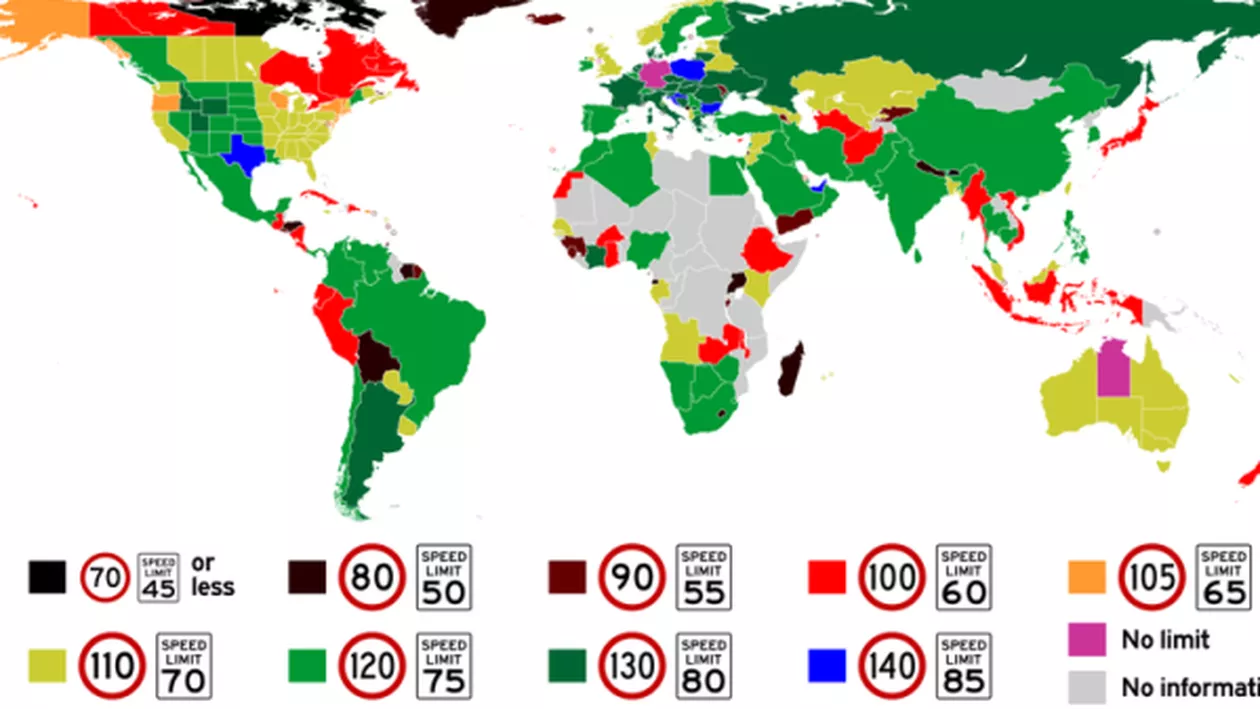 Două țări din lume nu au restricții de viteză pe autostrăzi. Care sunt acestea