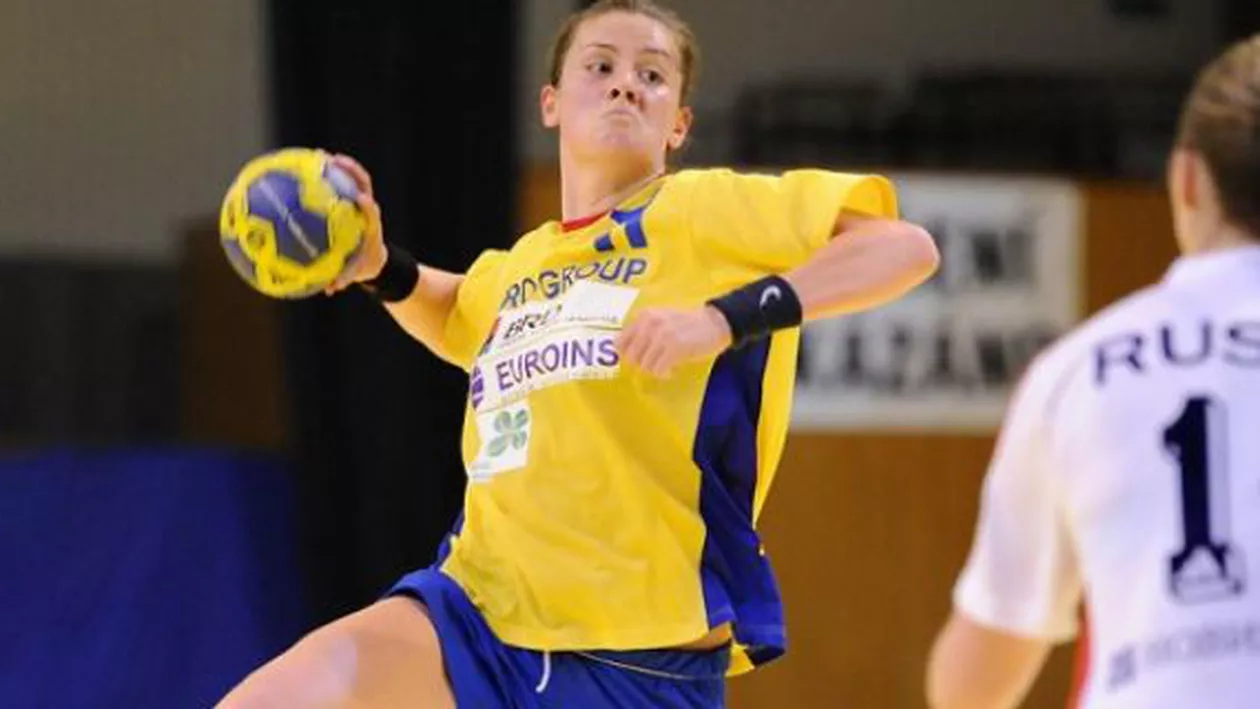 Tânăra handbalistă Gabriela Perianu trăiește un turneu final de excepție: E cel mai frumos meci din viaţă