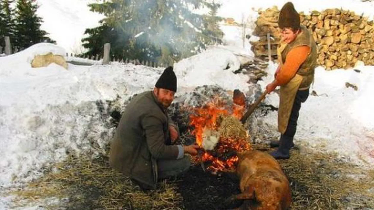 Ignatul, tradiţie pe cale de dispariţie: Oamenii nu mai pun preţ pe preparatele culinare din porc pentru masa de Crăciun, ci preferă friptura de curcan, gâscă sau raţă