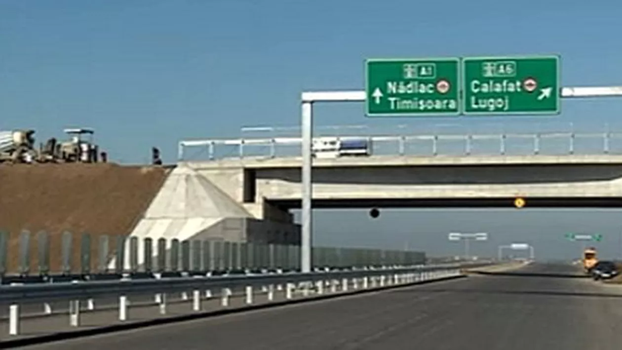 Tronsonul de Autostradă Timișoara-Lugoj a fost deschis miercuri, ora 19:00, cu șapte luni mai devreme decât era programat