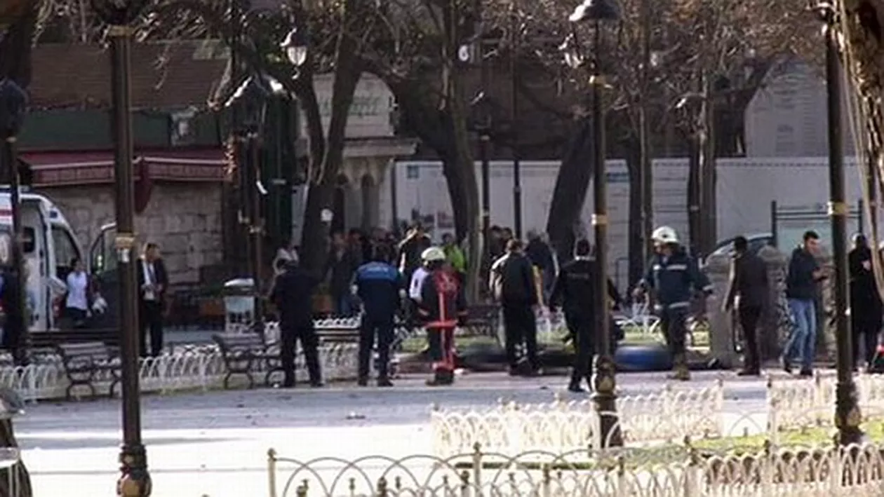 Explozie în centrul Istanbulului: Cel puțin zece oameni au murit. Printre victime sunt și turiști germani (FOTO, VIDEO)