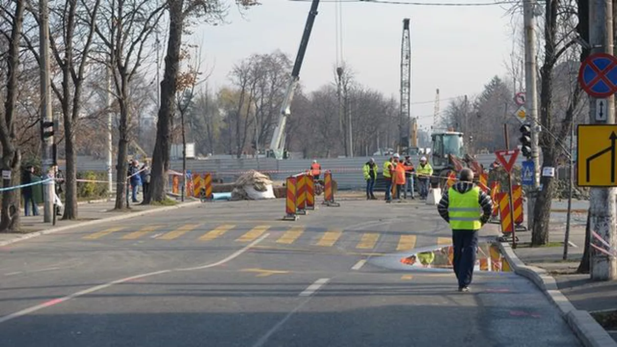 Lucrările în zona Eroilor vor fi finalizate în cel puțin o lună
