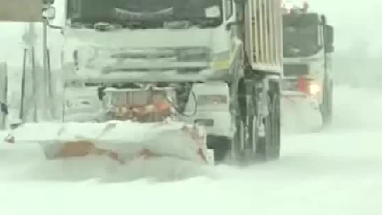 Firmele responsabile cu deszăpezirea în Capitală, amendate cu câte 2.205 lei