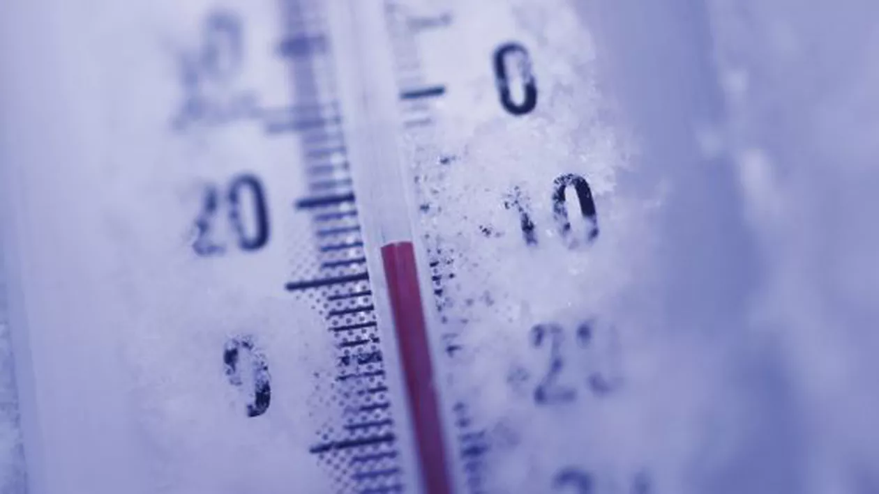 Codul galben de ger a fost prelungit: Se vor înregistra -28 de grade Celsius (FOTO)