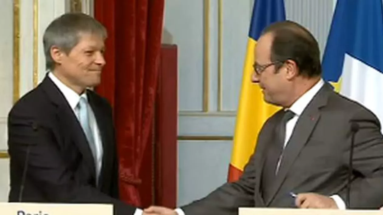 Dacian Cioloș, după întrevederea cu Francois Hollande: Sper că vom putea colabora în proiecte de susținere a dezvoltării economice a Republicii Moldova (FOTO, VIDEO)
