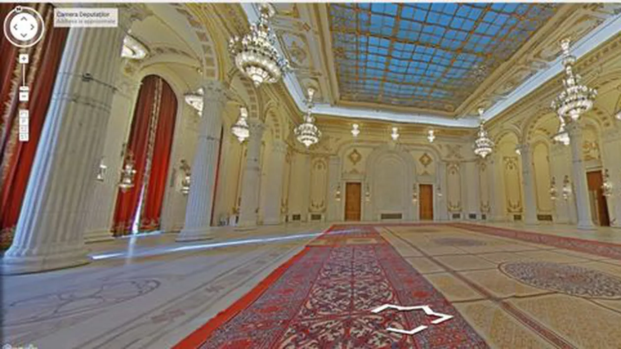 Palatul Parlamentului poate fi vizitat din întreaga lume pe Street View (VIDEO)