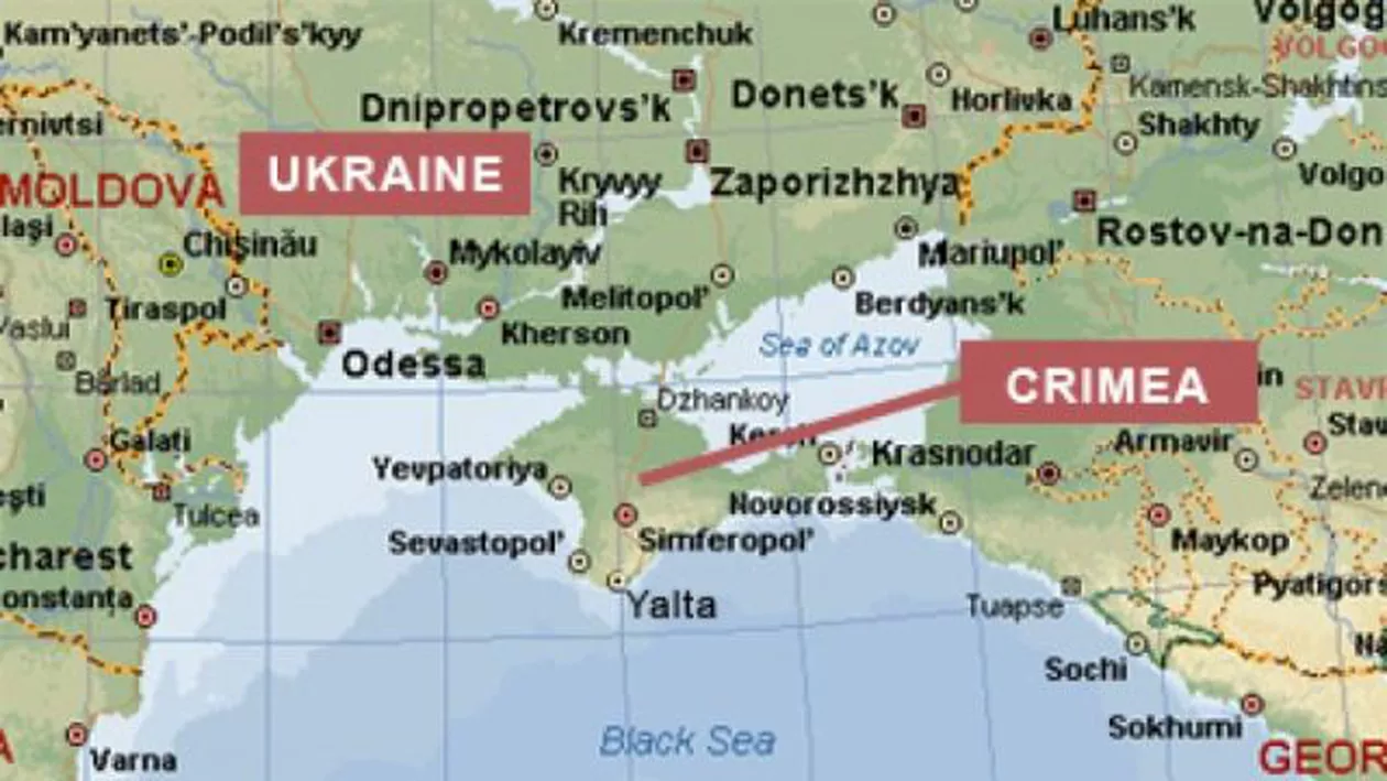 Ucraina: Va fi lansată o iniţiativă diplomatică pentru recuperarea Peninsulei Crimeea