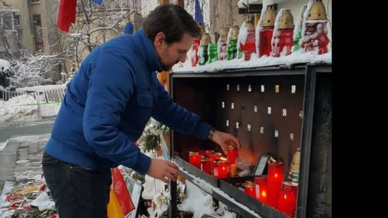 Fostul principe Nicolae a revenit în România și a depus o coroană de flori la Colectiv (FOTO)
