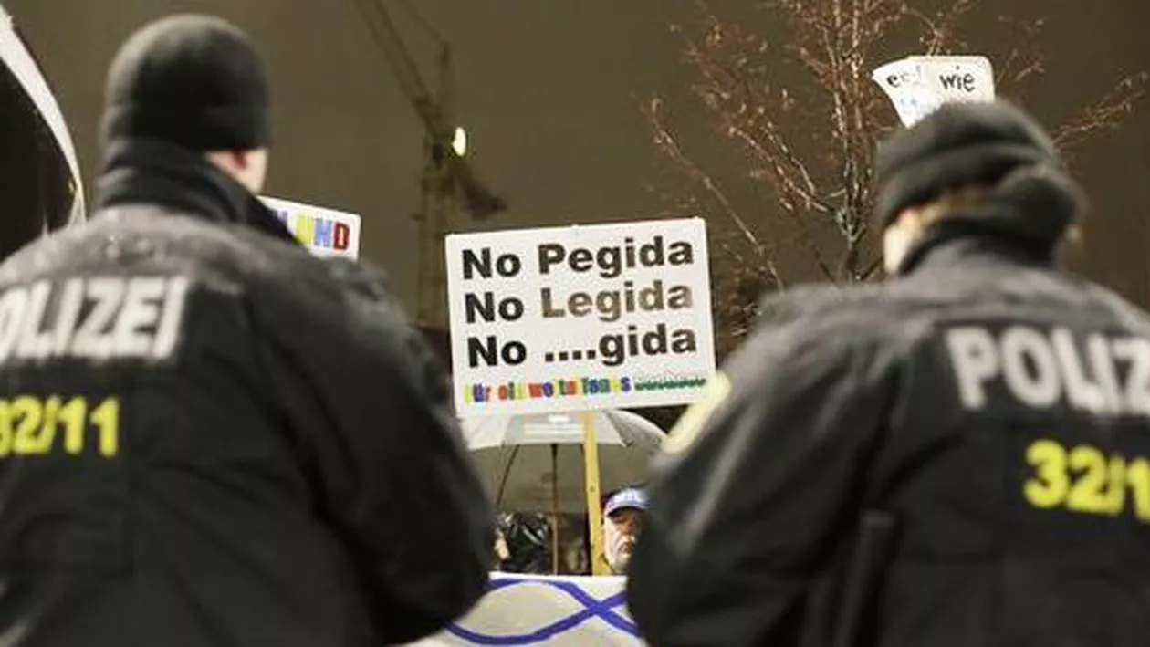 Proteste împotriva islamizării în 14 țări din Europa