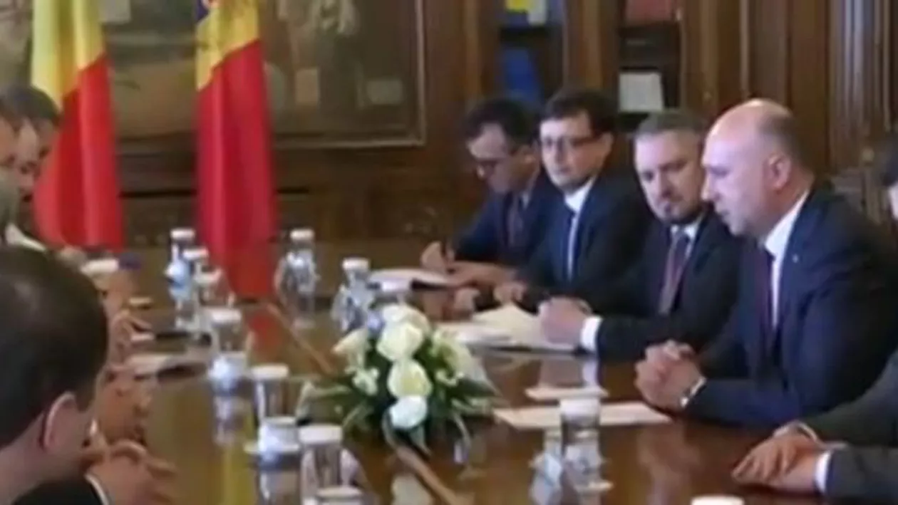 Premierul moldovean, la întâlnirea cu Iohannis: Poate că eu conduc guvernul ultimei șanse pentru clasa politică pentru că ea este vinovată de situația în care este Republica Moldova acum (VIDEO)