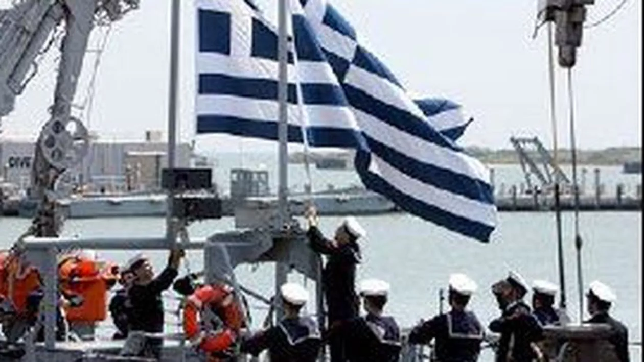 Marinarii greci protestează împotriva planurilor de reformare a sistemului de pensii