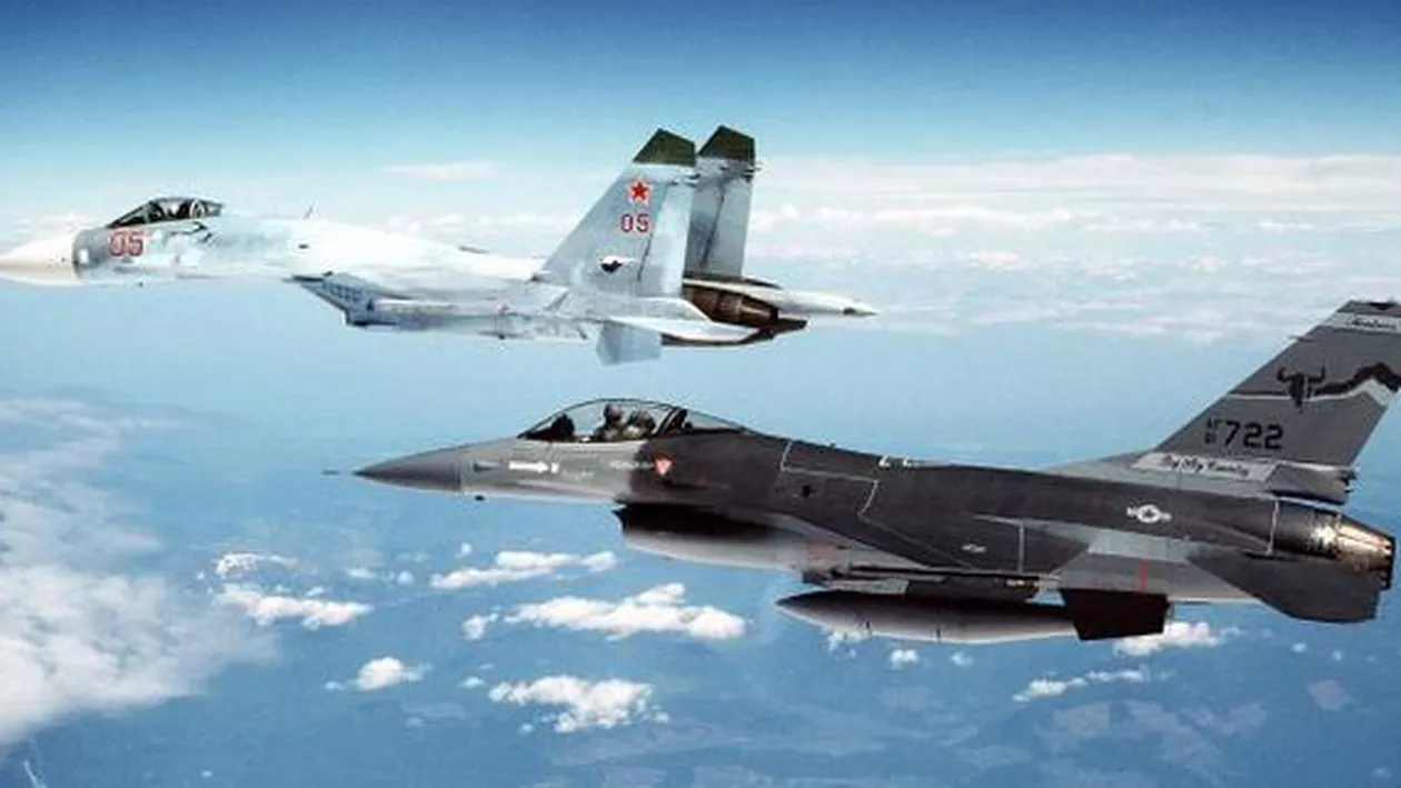 Incident aviatic în Marea Neagră: Un bombardier rusesc s-a apropiat în viteză, într-un mod "riscant și neprofesionist", de un avion american (VIDEO)