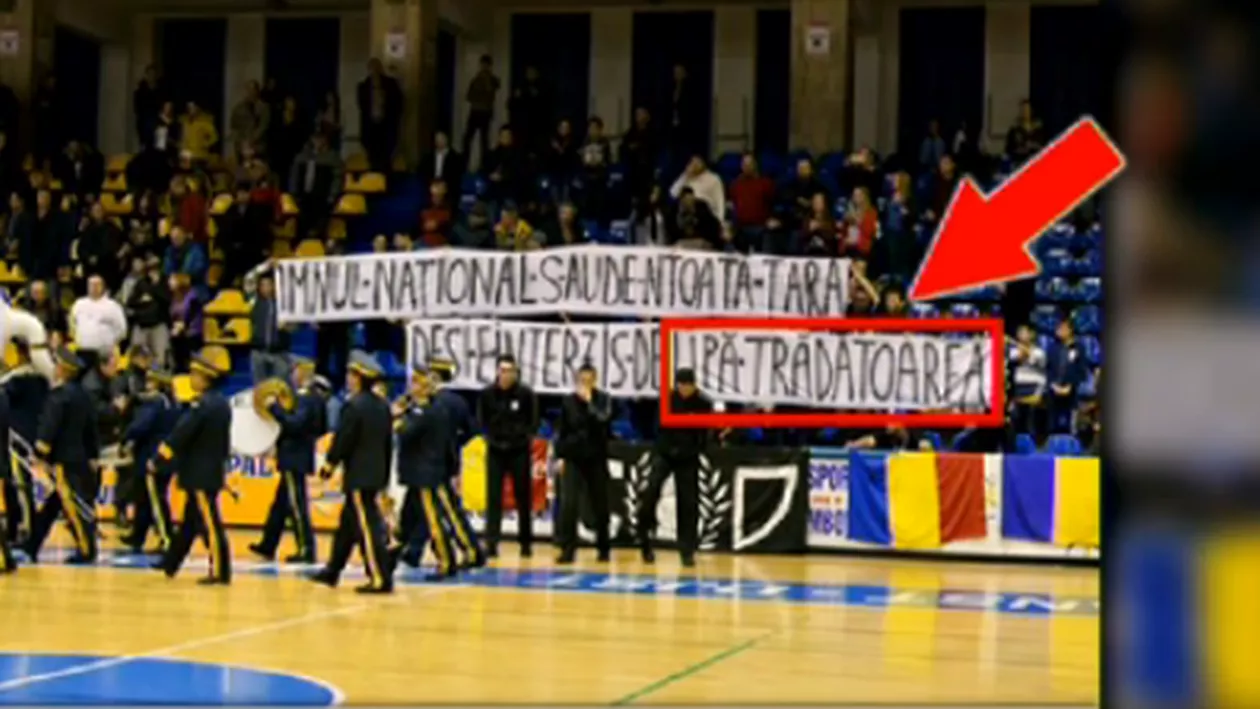 ”Lipă trădătoarea!” Suporterii s-au revoltat împotriva Ministrului Sportului pentru reacția avută în scandalul legat de intonarea imnului (VIDEO)