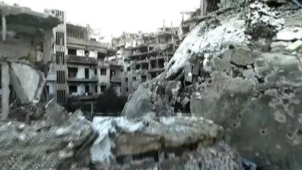 Circa 100 de sirieni au protestat în faţa Ambasadei din Rusia față de atacurile forţelor aeriene ruse în țara lor