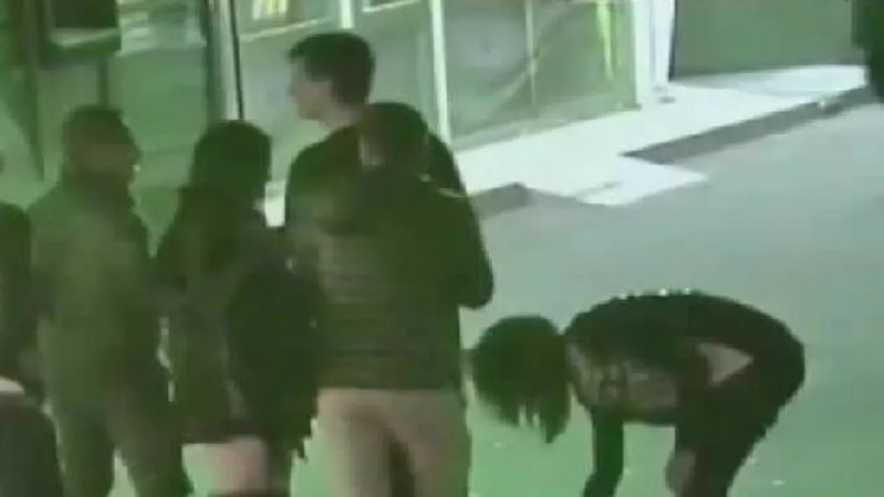 Deva: Un tânăr a fost bătut cu bestialitate în fața unui club (VIDEO)