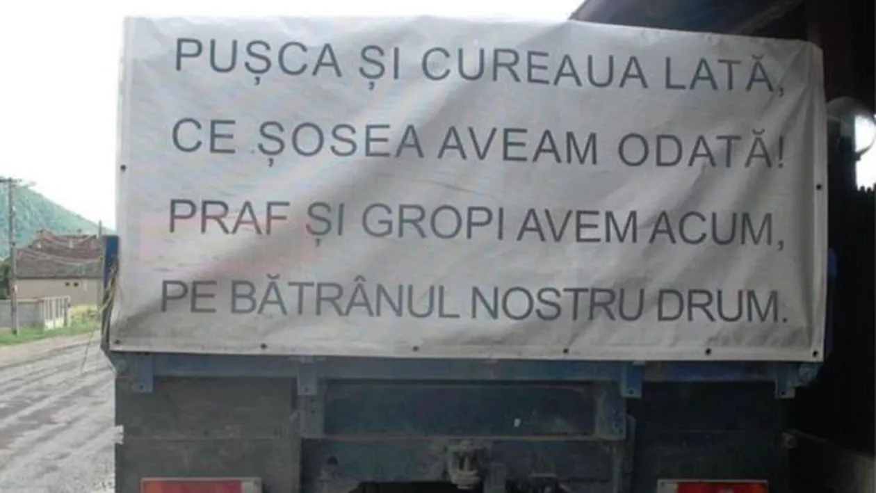 "Puşca şi cureaua lată/ Ce șosea aveam odată" - oda adusă drumurilor din România (FOTO)