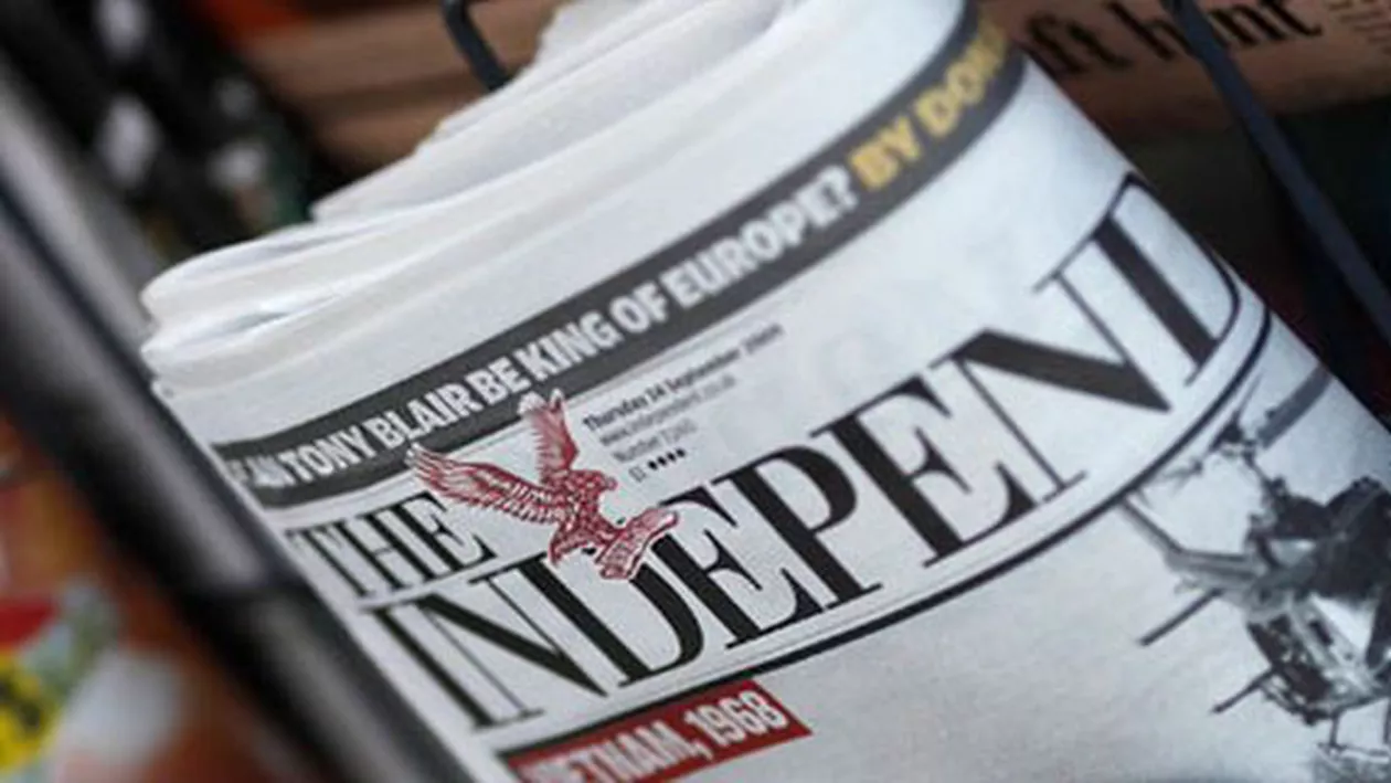 The Independent renunță la ediția print: Din 26 martie rămâne doar în varianta online