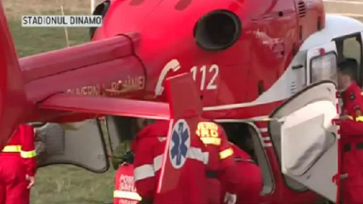 Explozie puternică în Cluj-Napoca. Femeia rănită foarte grav a fost adusă la București cu un elicopter SMURD (VIDEO)